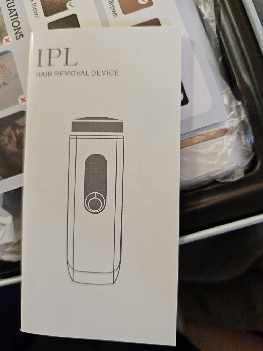 IPL Hair Removal Device - White